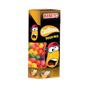 پاستیل Bebeto مدل Cool Beans با طعم مخلوط میوه ها 30 گرم