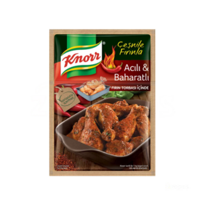 چاشنی ران مرغ Knorr با طعم تند وزن 34 گرم