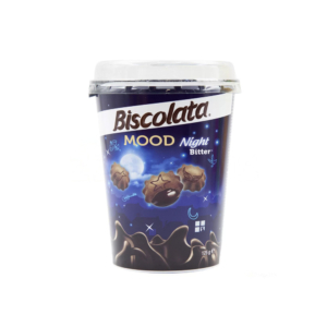 بیسکوییت لیوانی Biscolata با طعم شکلات تلخ وزن 125 گرم