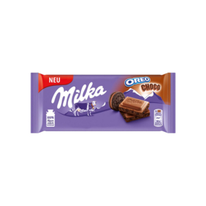 شکلات Milka حاوی تکه های بیسکوییت شکلاتی اورئو 100 گرم