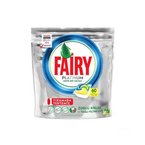 قرص ماشین ظرفشویی Fairy پلاتينيوم 60 عددي