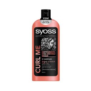 شامپو Syoss مدل 01 CURL ME مناسب موهای فر حجم 550 میل