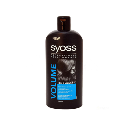 شامپو حجم دهنده Syoss مدل Volume مناسب موهای نازک 500 میل