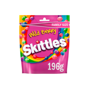 دراژه Skittles مدل Wild Berry وزن 200 گرم