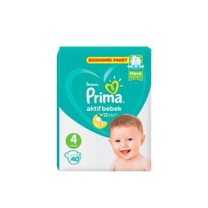 پوشک Prima مدل Prima Pampers سایز 4 بسته 40 عددی