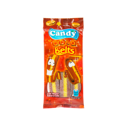 پاستيل نواری نوشابه Candy Mix وزن 85 گرم
