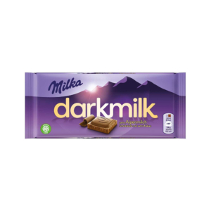 شکلات سوییسی Milka مدل Dark Milk وزن 90 گرم