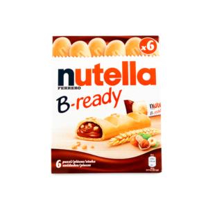 ویفر بیسکوییت Nutella مدل B-Ready بسته 6 عددی