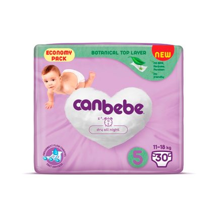 پوشک Canbebe سایز 5 بسته 30 عددی