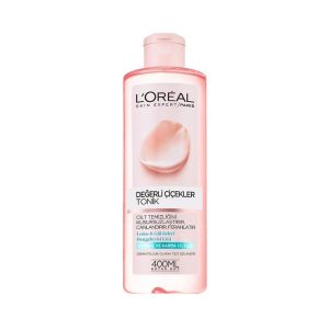 تونر پوست نرمال و مخلوط LOreal حجم 400 میلی لیتر