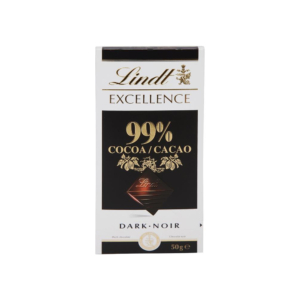 شکلات تلخ Lindt 99% وزن 50 گرم