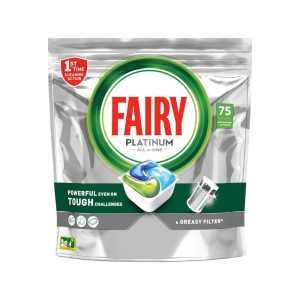 قرص ماشین ظرفشویی Fairy مدل Platinum بسته 75 عددی