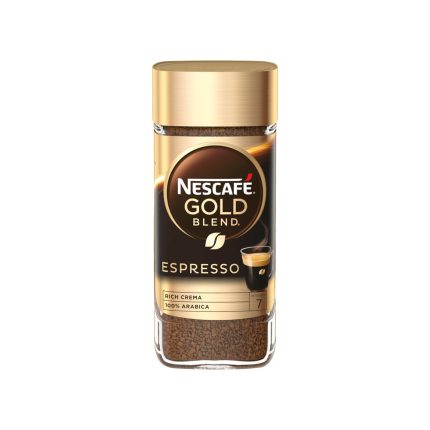 قهوه فوری نسکافه مدل GOLD BLEND Espresso وزن 95 گرم