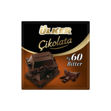 شکلات تلخ 60 درصد اولکر وزن 60 گرم