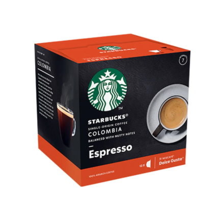 کپسول قهوه Colombia Espresso استارباکس بسته 12 عددی