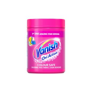 پودر لکه بر لباس رنگی ونیش مدل Oxi Action وزن 470 گرم