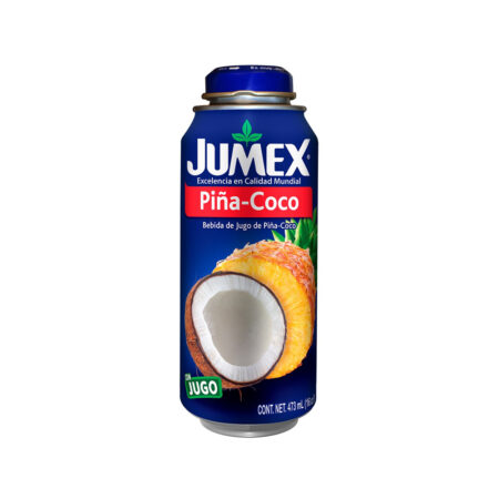 نوشیدنی جومکس طعم آناناس و نارگیل حجم 473 میلی لیتر
