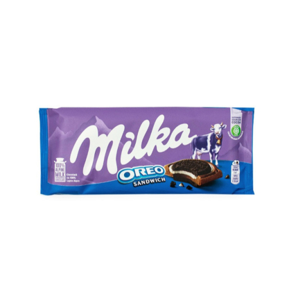 شکلات شیری با بیسکوییت Oreo میلکا وزن 92 گرم