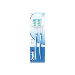 مسواک اورال بی مدل Classic care 123 بسته 2 عددی