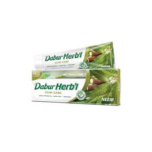 مسواک و خمیر دندان گیاهی دابور مدل Gum Care حجم 150 میلی لیتر