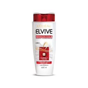 شامپو مو لورال مدل Elvive 2en1 حجم 680 میلی لیتر