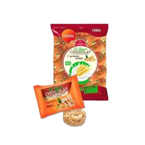شکلات پذیرایی روس کوبار طعم مغز بادام و غلات وزن 1 کیلوگرم