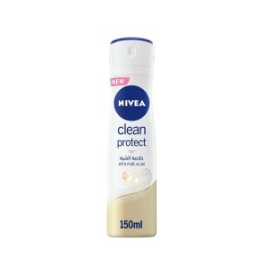 اسپری ضد تعریق نیوا مدل Clean Protect حجم 150 میلی لیتر