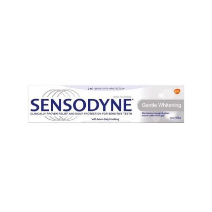 خمیر دندان سنسوداین مدل Gentle whitening حجم 100 میلی لیتر