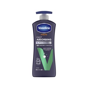 لوسیون بدن وازلین مدل Fast Absorbing Moisture حجم 600 میلی لیتر