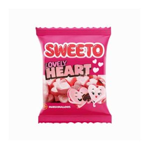 مارشمالو سوییتو مدل Lovely Heart وزن 60 گرم