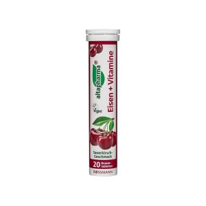 قرص جوشان آلتافارما مدل Eisen+ Vitamine بسته 20 عددی